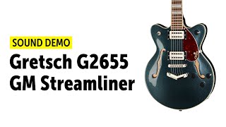 Video thumbnail for Gretsch G2655 GM Streamliner - Sound Demo (no talking) by Guitar Bonedo