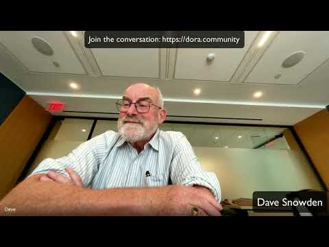 DORA Community Discussion - Making sense of complexity