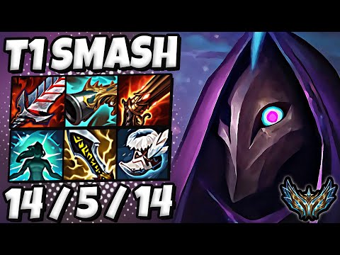 T1 Smash Jhin vs Ashe [ ADC ] Rank #10 Korea Challenger 25.5 ✅