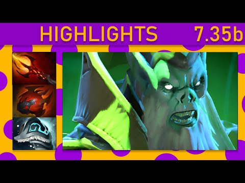 ✨Necrophos 81% Kill participation! Mid Highlights 7.35b - Dota 2 High MMR