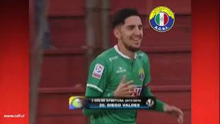 Gol de Diego Valdés a Unión Española | Campeonato Apertura 2015-2016