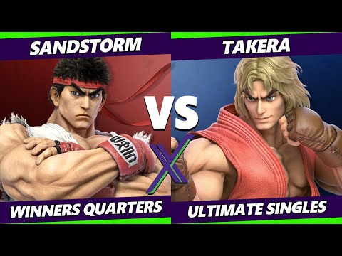 S@X 453 Winners Quarters - Sandstorm (Ryu) Vs. takera (Ken) Smash Ultimate - SSBU