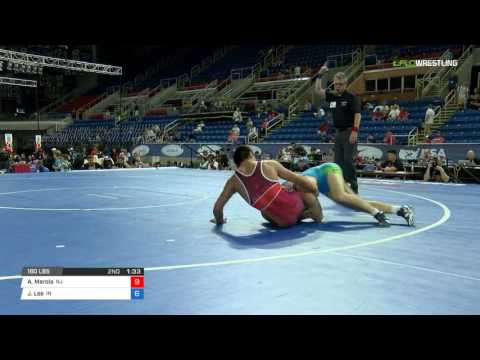 Junior FS 160 Con Semi - Andrew Merola (NJ) vs. Joe Lee (IN)