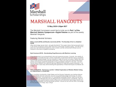 Marshall Hangout- Marshall Scholar Symposium Digital Futures 13 May 2020