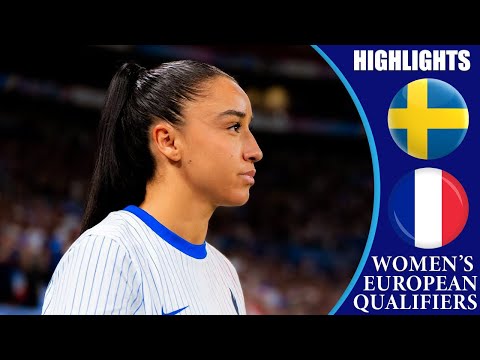 Sweden vs France  || HIGHLIGHTS || Women's Euro 2025 Qualifiers