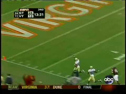 Georgia Tech fumble recovery for touchdown against VPI