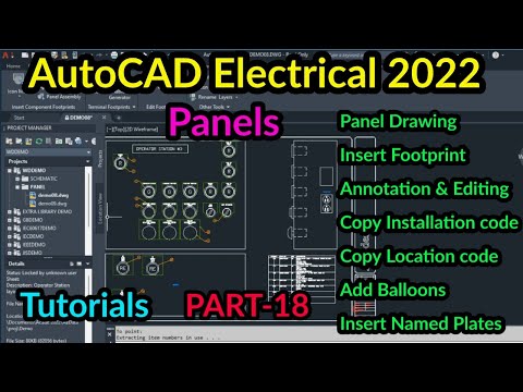 AutoCAD Electrical 2022 Introduction PART 1 SOFTWARE Introduction