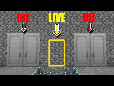 IF YOU CHOOSE THE WRONG DOORS, YOU DIE!