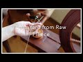 Spin Yarn from Raw Wool (Slow TV)