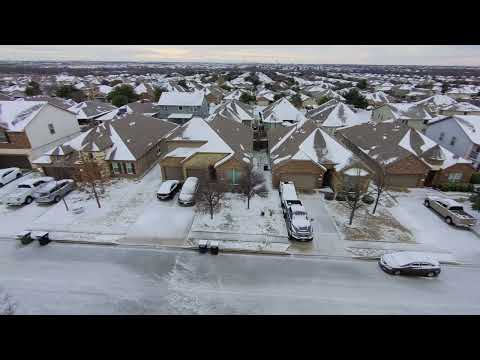 A Rare Snow Day in Central Texas | 01/21/2024 | Hutto, TX