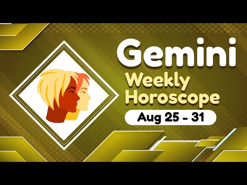 Gemini Weekly Horoscope: August 25 to 31, 2024