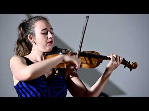 Sonate pour violon et piano, 2ème mouvement -  Ravel - Rachel Sintzel (violon) et Yundi Xu (piano)