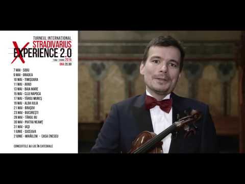 Alexandru Tomescu: Abia astept sa pornesc in noul turneu Stradivarius!