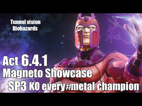 Magneto destroyed Biohazard & Tunnel Vision Act 6.4.1