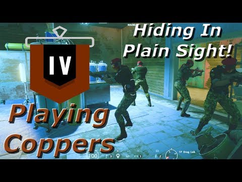 Hiding With Alibi! Road To Copper - Rainbow Six Siege Funny Moments