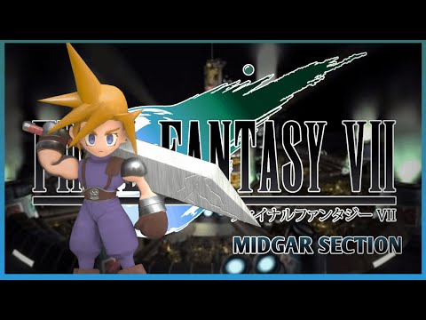 PC Final Fantasy 7 With Mods [Midgar Section] - The Complete Run