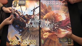 Epic Card Game - 3 Player Draft - Game 1