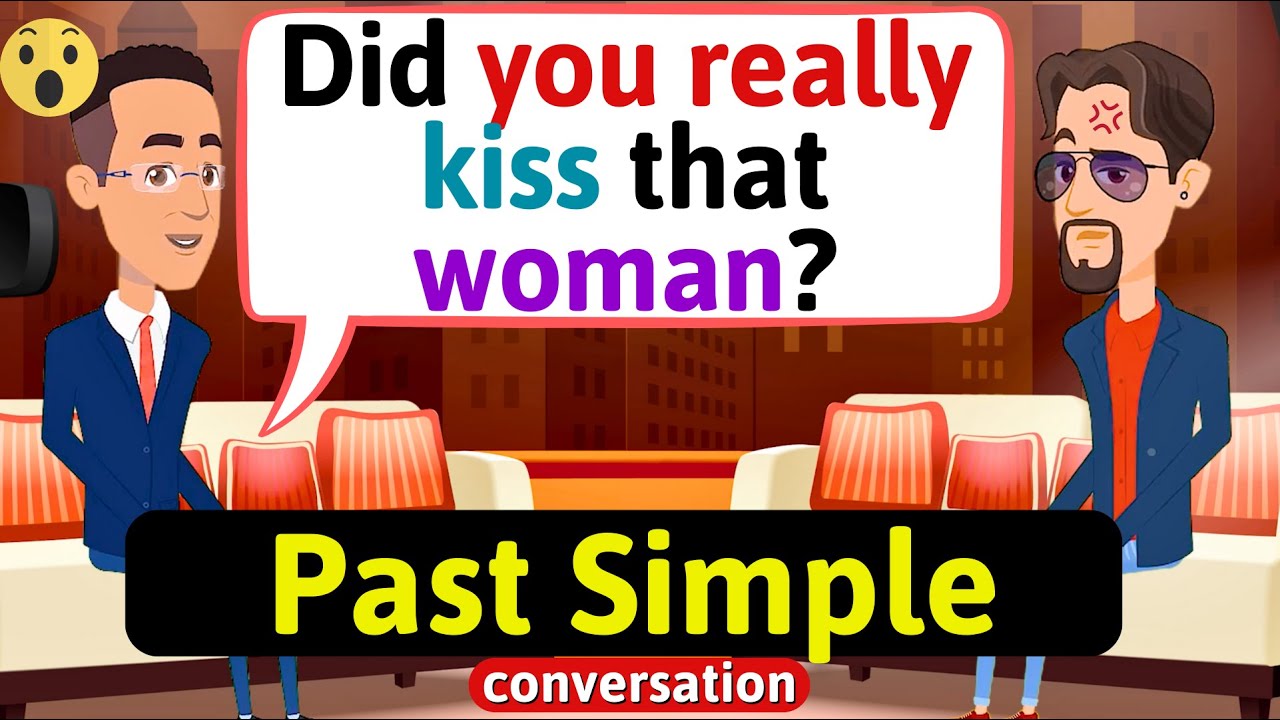 Past Simple conversation (Interviewing a famous actor) English Conversation Practice