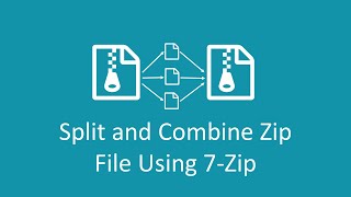 How To Split & Merge File Using 7-Zip