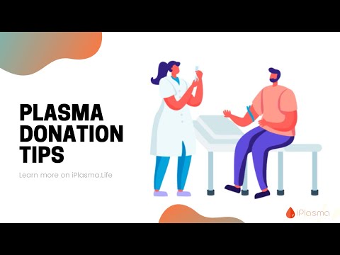 Plasma Donation Tips