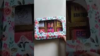 Rakhi chocolate packing box, stickers, moulds