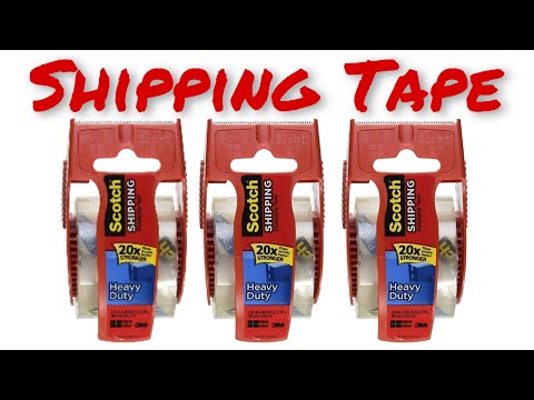 Scotch Shipping Tape With Dispenser Review