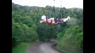 preview picture of video 'La Bestia Zipline at Toro Verde Adventure Park, Puerto Rico'