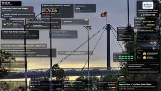 West Gate Bridge LIVE — Real-Time Traffic & Conditions Melbourne Australia live webcam