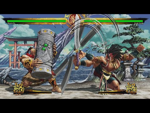 Wan-Fu vs. Tam Tam (Hardest AI Battle) - SAMURAI SHODOWN (2019) - 20230720