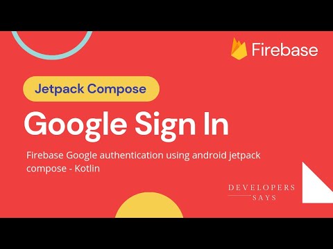 Jetpack Compose - Google Sign In Android | Login With Google Using Firebase Authentication - Part 2