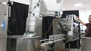 Inline Capper With Waterfall Cap Feeder