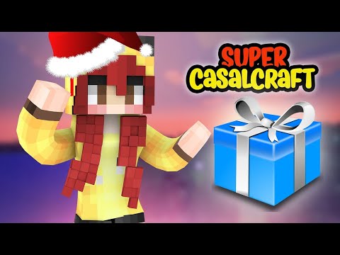 O PRESENTE DE NATAL PARA O JAZZGHOST! \o/ | Super CasalCraft #48