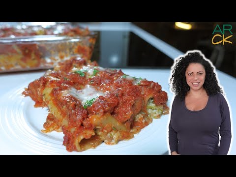 Vegan Cannelloni; deliciously comforting, yet wonderfully light!