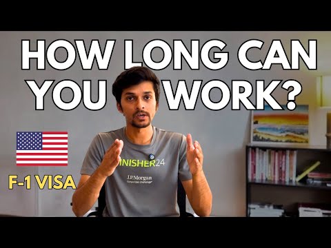 Working after MASTER'S IN USA? | How long can you work on F-1 Visa? | Master's in USA