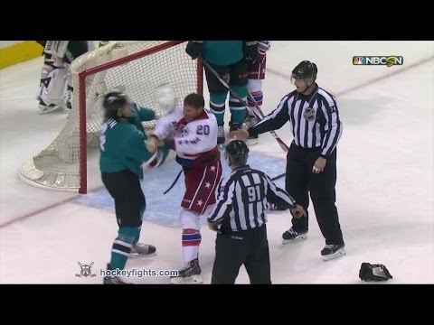 Troy Brouwer vs Brenden Dillon