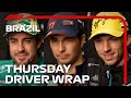 Thursday Driver Wrap | 2023 Sao Paulo Grand Prix