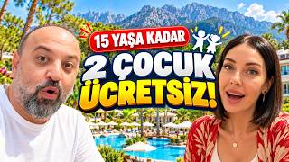 15 Yaşa Kadar 2 Çocuk Ücretsiz! Limak Limra Hotel Resort