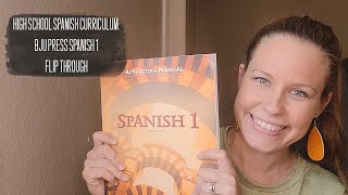 HIGH SCHOOL SPANISH CURRICULUM // BJU PRESS SPANISH 1 FLIP THROUGH
