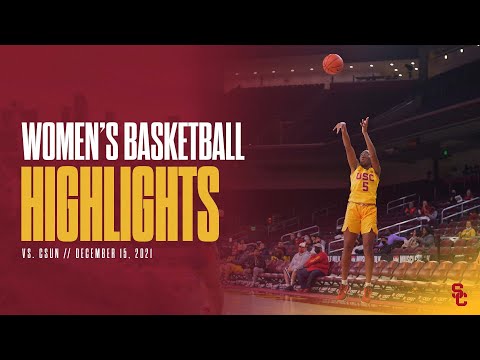 Women's Basketball: USC 76, CSUN 51 - Highlights 12/15/21