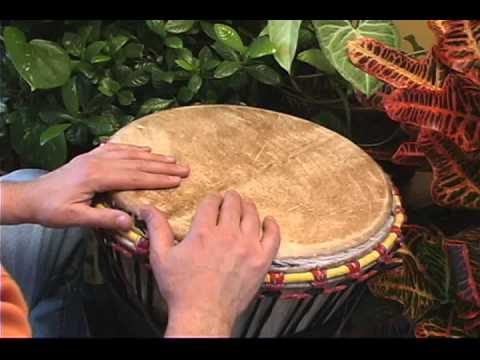 Funky djembe pattern for contemporary music