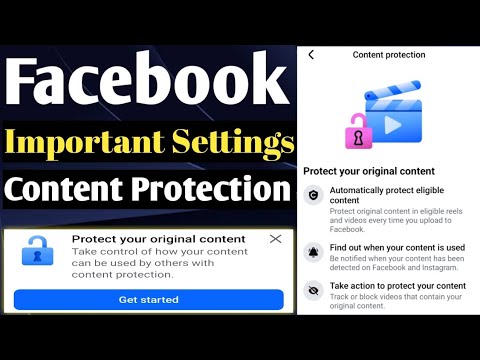 Protect Your Original Content on Facebook | Content Protection on Facebook | Facebook New Update 