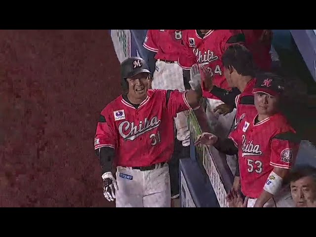 【6回裏】マリーンズ・菅野が貴重な犠牲フライで決勝点をもたらした!! 2018/6/27 M-E