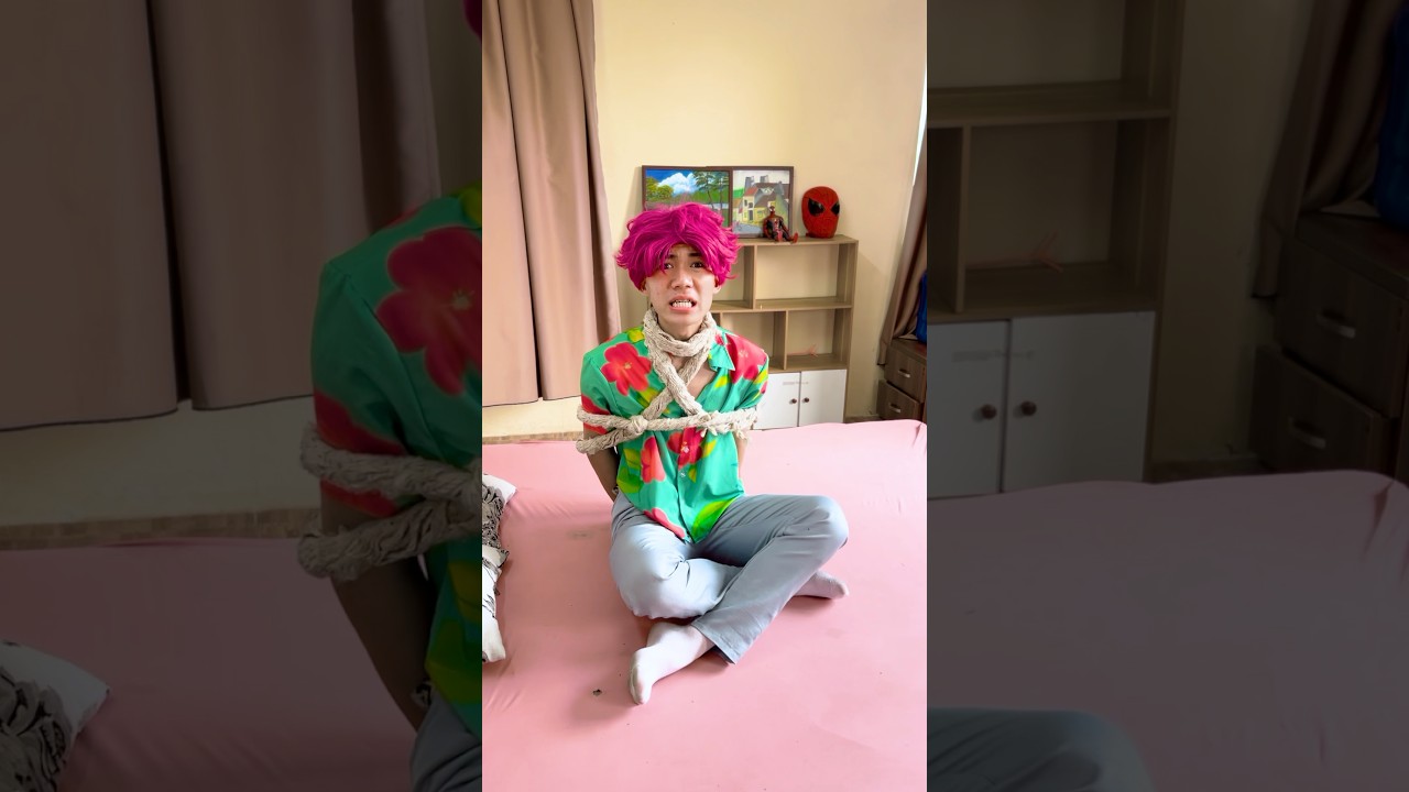 3 Abbys Appear in the Bedroom!!! Which One Is the Real Abby? 😱 #kpopdemonhunters #abby #rumi