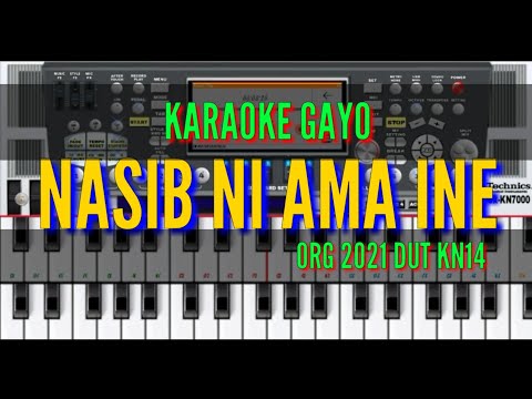 NASIB NI AMA INE Karaoke Lagu gayo Versi DUT ORG 2021