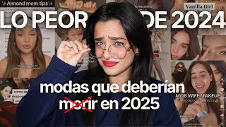 Modas que deben morir en 2025 | Lo PEOR de este año 💀​