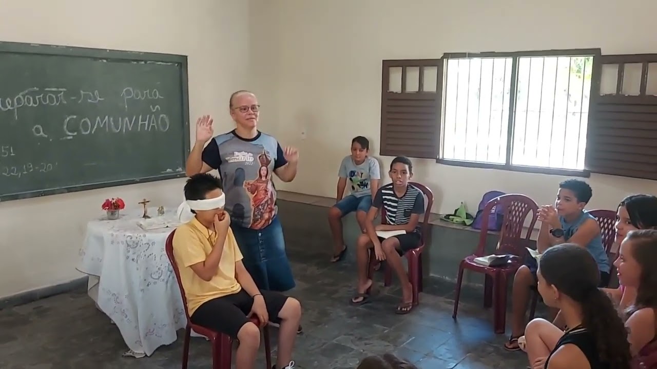 DINÂMICA SOBRE A COMUNHÃO/EUCARISTIA!