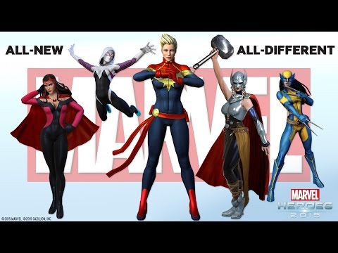 All-New All-Different Costumes for Marvel Heroes 2015