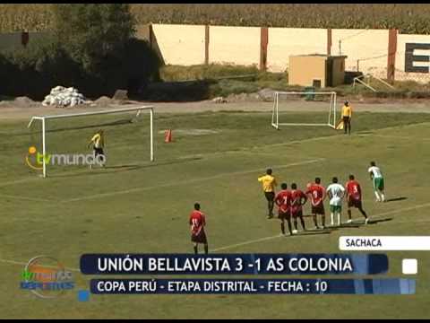 Unión Bellavista 3 - 1 AS Colonia - Copa Perú / Liga de Sachaca -- Tvmundo Deportes 2014