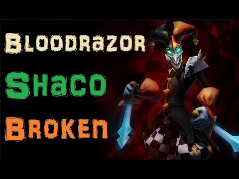 Bloodrazor Shaco Jungle with Dark Harvest [League of Legends] Infernal Shaco