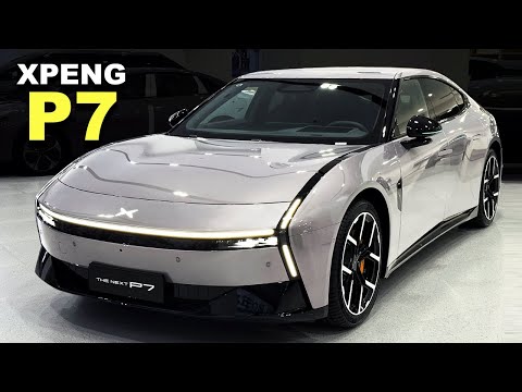 New Xpeng P7 - 820km Range Stylish Electric Sedan Full Tour